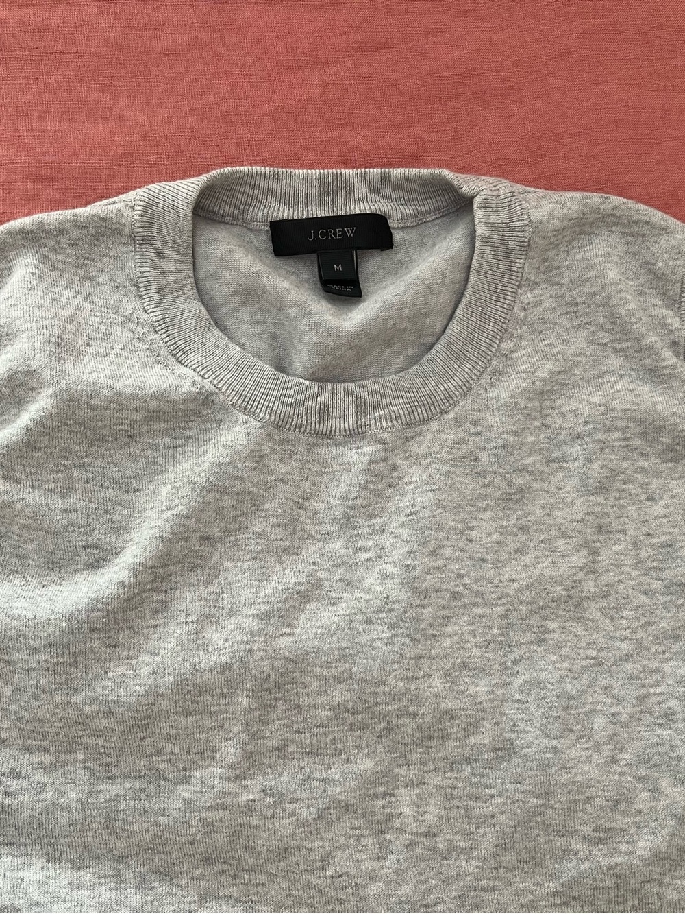 J. Crew Light Gray Sleeveless Cotton Blend Sweater Shell - Picture 3 of 10